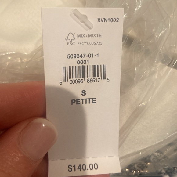 Banana Republic Lili Petite Mini Dress NWT size small petite. - Picture 6 of 7